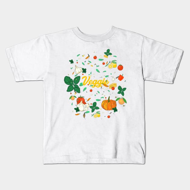 Veggie Kids T-Shirt by Hounds_of_Tindalos